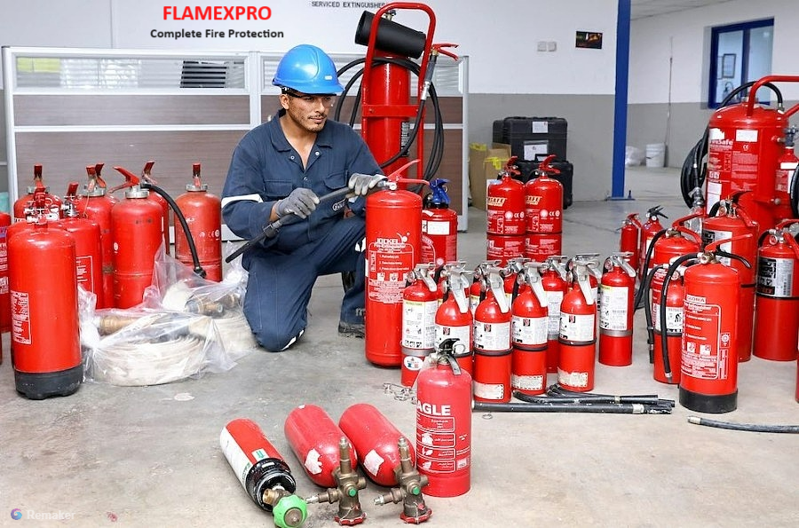 Fire Extinguishers Refilling